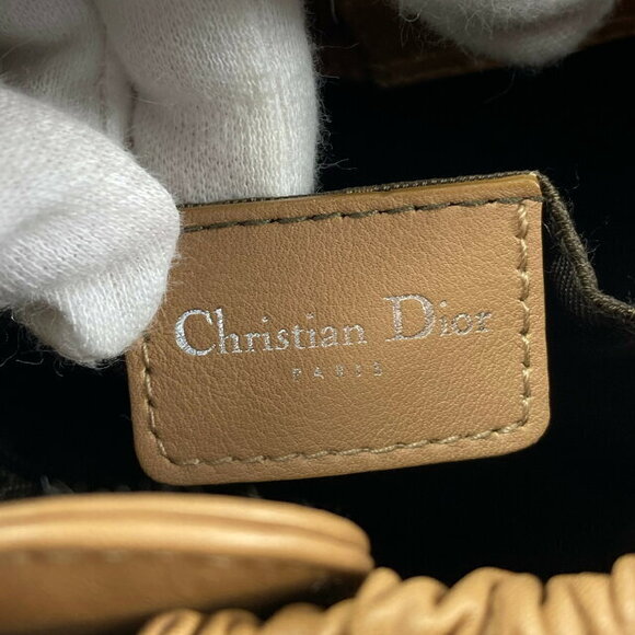 Dior handbag leather beige - Picture 5 of 10